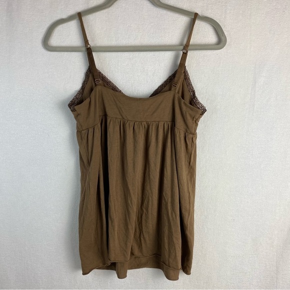 Express jeweled brown tank top size M - Picture 2 of 7